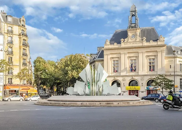 Апартаменты Charming 1-bedroom In A Cultural & Vibrant Neighborhood Париж